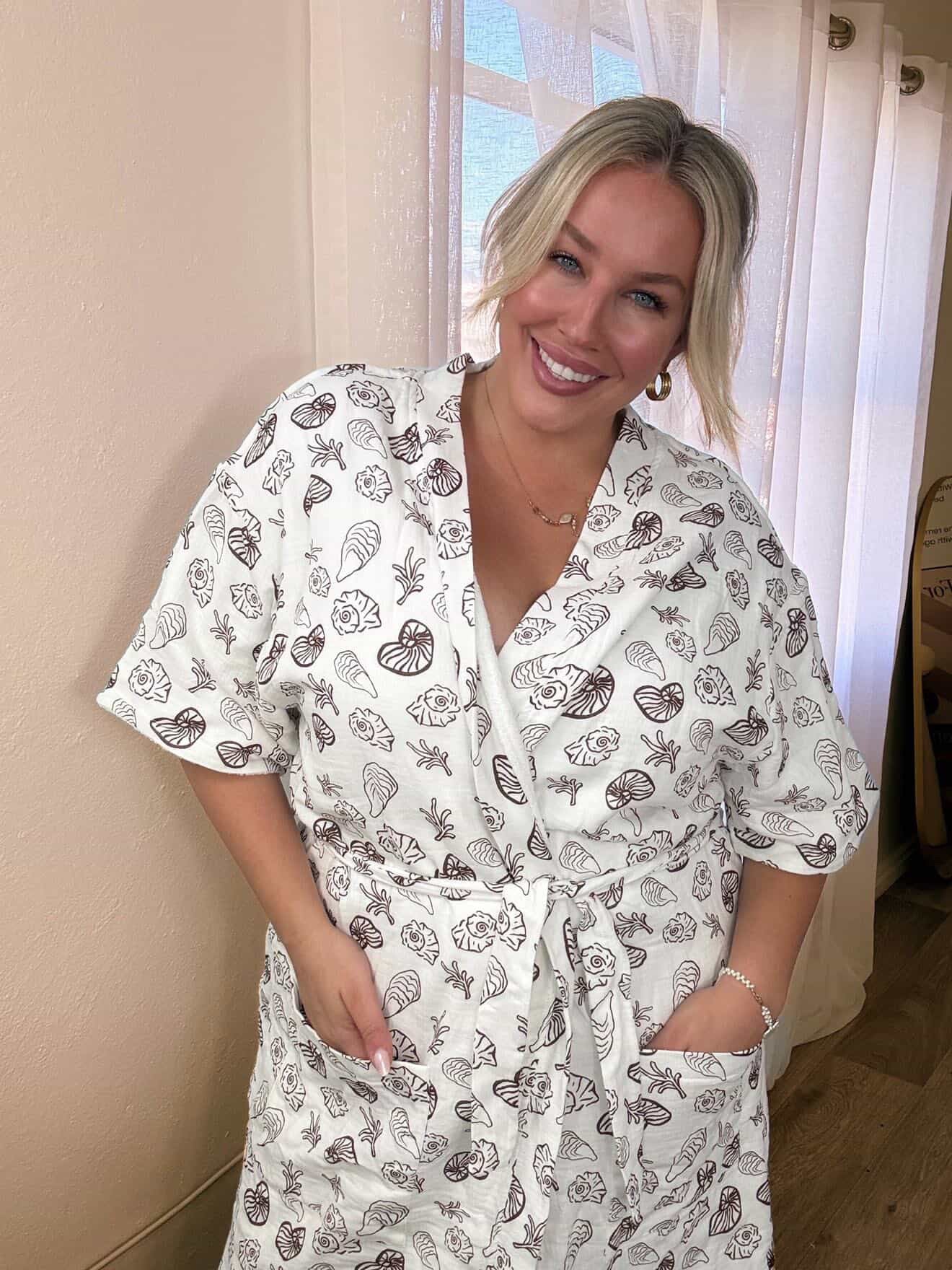 Women's Beach Robe Towel – By The Dunes