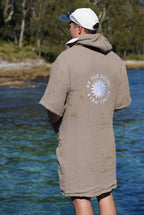 Adult's Zip-Up Beach Towel Robe