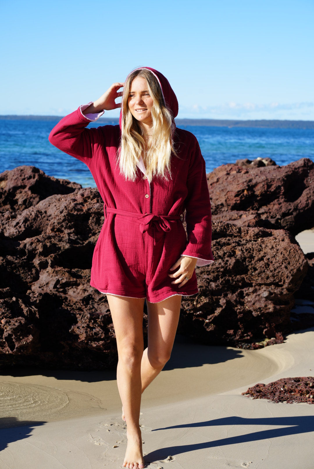 Women's Towel Romper