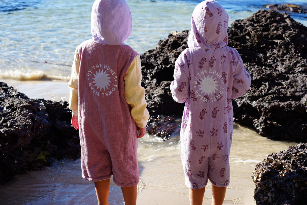 Long-Sleeve Kid’s Jumpsuit Towel