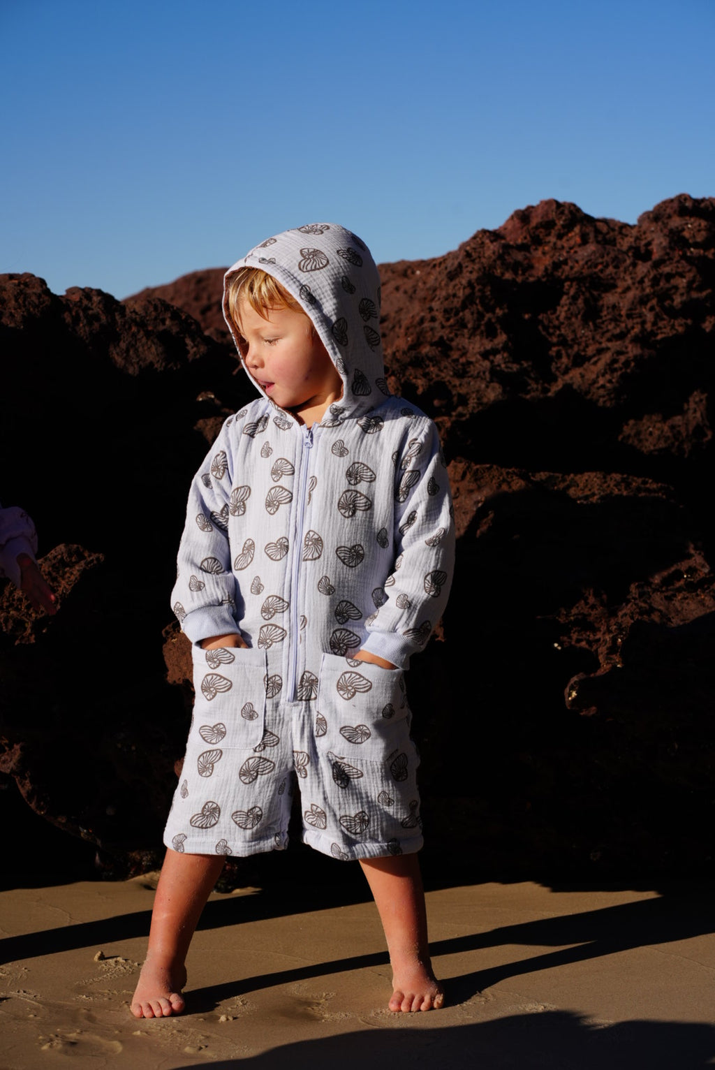 Long-Sleeve Kid’s Jumpsuit Towel