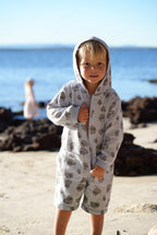 Long-Sleeve Kid’s Jumpsuit Towel