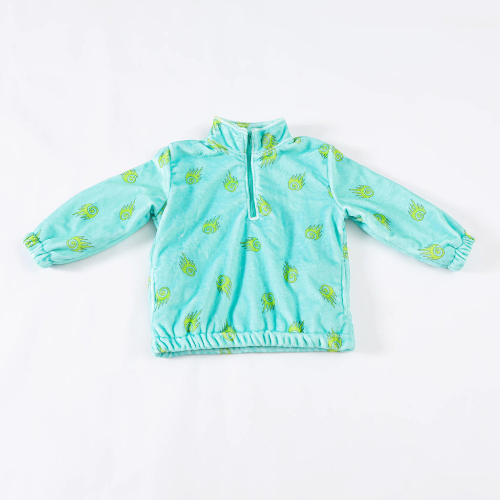 Retro Flannel Quarter Zip Jumpers