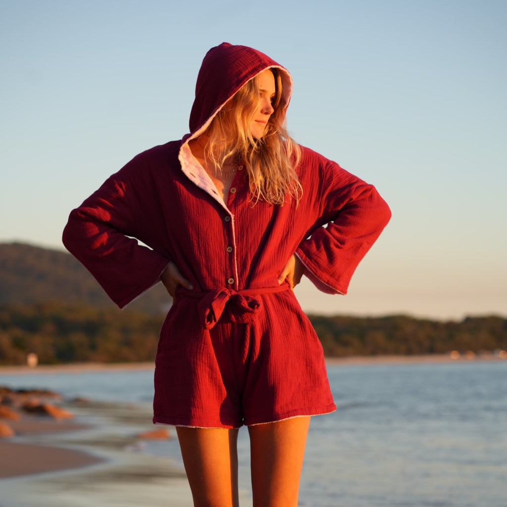 Women's Towel Romper
